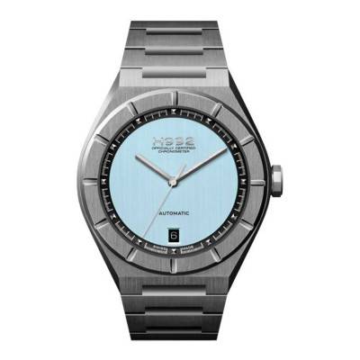 Montre H2 Celestial Blue + Silver Bracelet Acier - H992