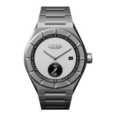 Montre H1 Silver + Silver Bracelet Acier - H992