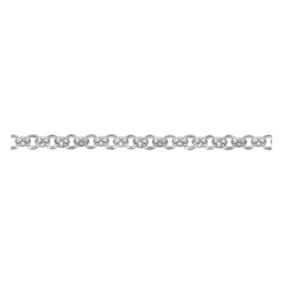Collier Jaseron Arc de Cercle en Argent 925, Longueur 42 cm - Artemis