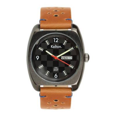 RC 22 Damier Brown Watch 9121042 - Kelton