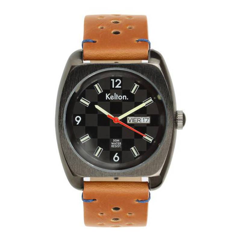 RC 22 Damier Brown Watch 9121042 - Kelton
