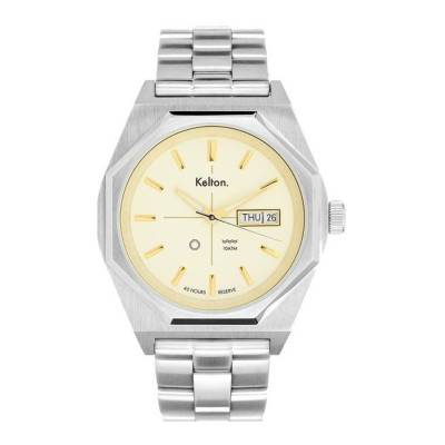 Montre Octogone Champagne 9124222 - Kelton