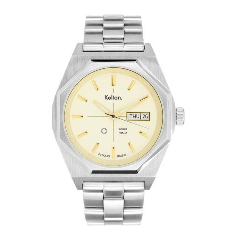 Octogone Champagne Watch 9124222 - Kelton