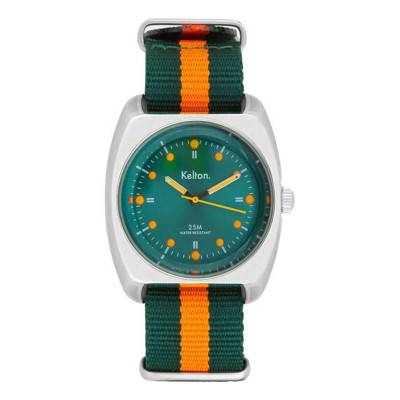 Montre RC2 Nato Vert Orange 9122442 - Kelton