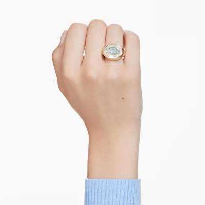 Bague Cocktail Chroma Métal Doré & Cristaux Bicolores - 5710521 - Swarovski
