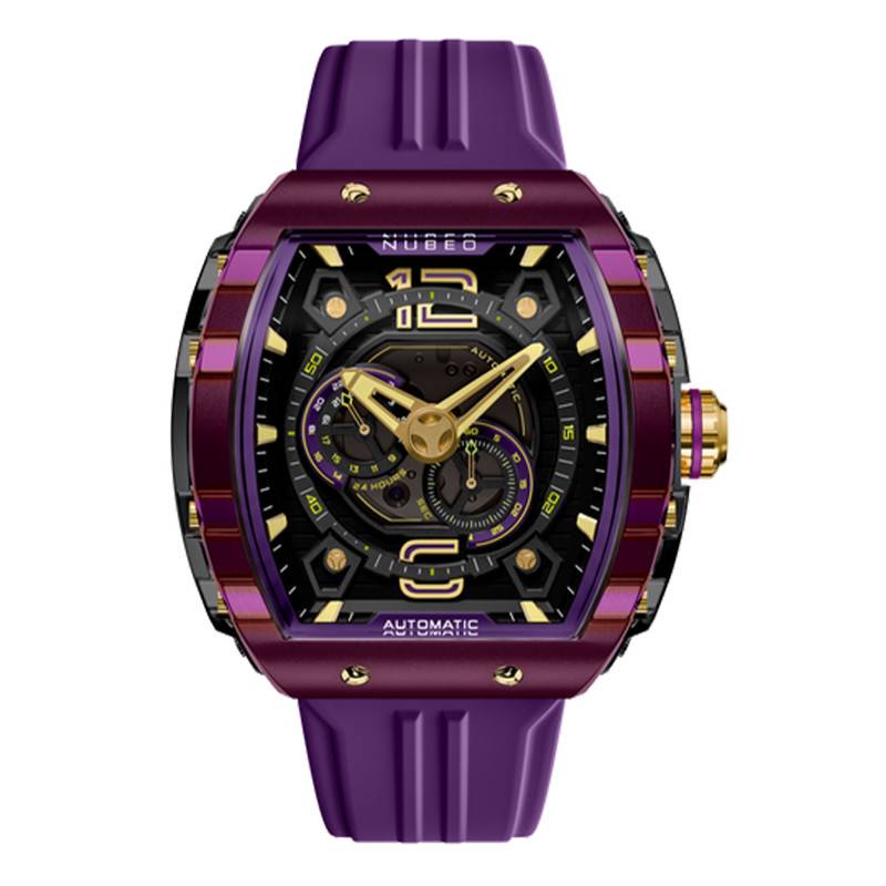 Magellan 24H Automatic Deep Purple Watch NB-6087-01 - Nubeo