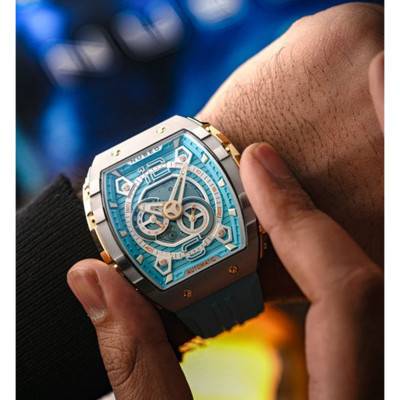 Montre Magellan 24H Automatic City Blue NB-6087-04 - Nubeo