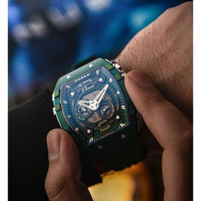 Magellan 24H Automatic Dark Green Watch NB-6087-05 - Nubeo