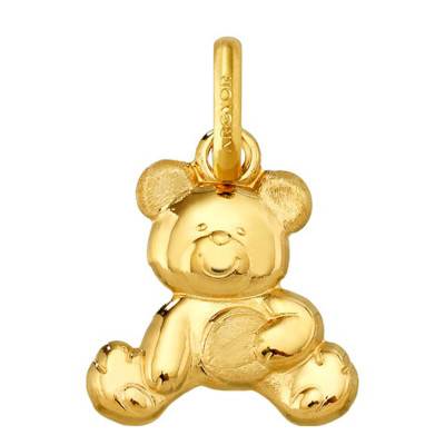 Pendentif Ourson Or Jaune 375 - Argyor