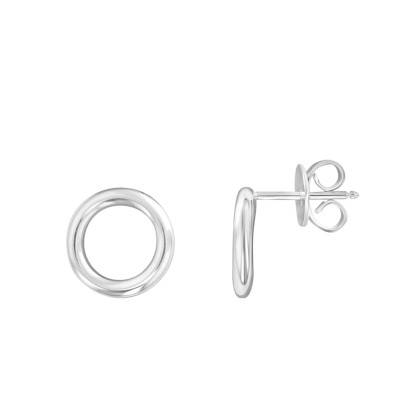 Boucles d'oreilles Anneau Argent 925 - Artemis