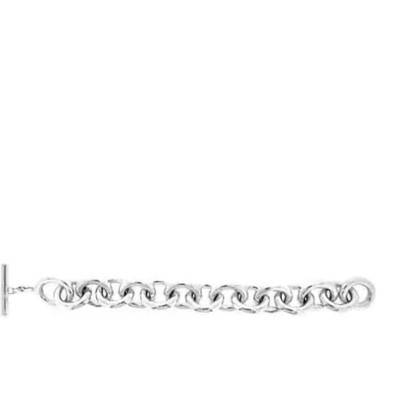 Bracelet Forçat en argent massif, Longueur 19 cm à 23 cm - Artemis