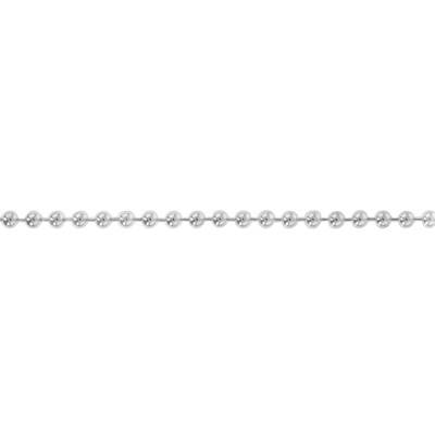 925 Silver Bead Chain Bracelet, Length 18 cm, Width 3 mm - Artemis