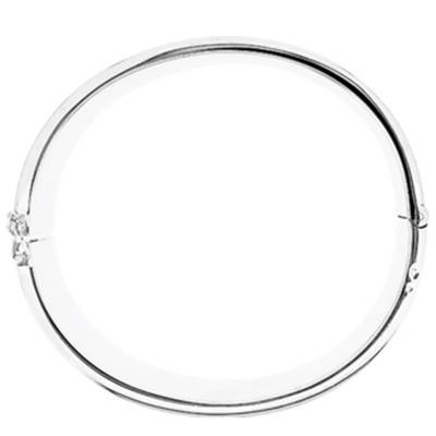 Bracelet Rigide Ouvrant Plat, Longueur 19 cm, Largeur 20,00 mm - Artemis