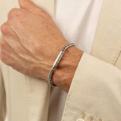 Doran Steel Bracelet, 18 cm to 19 cm - 1580695 - Boss