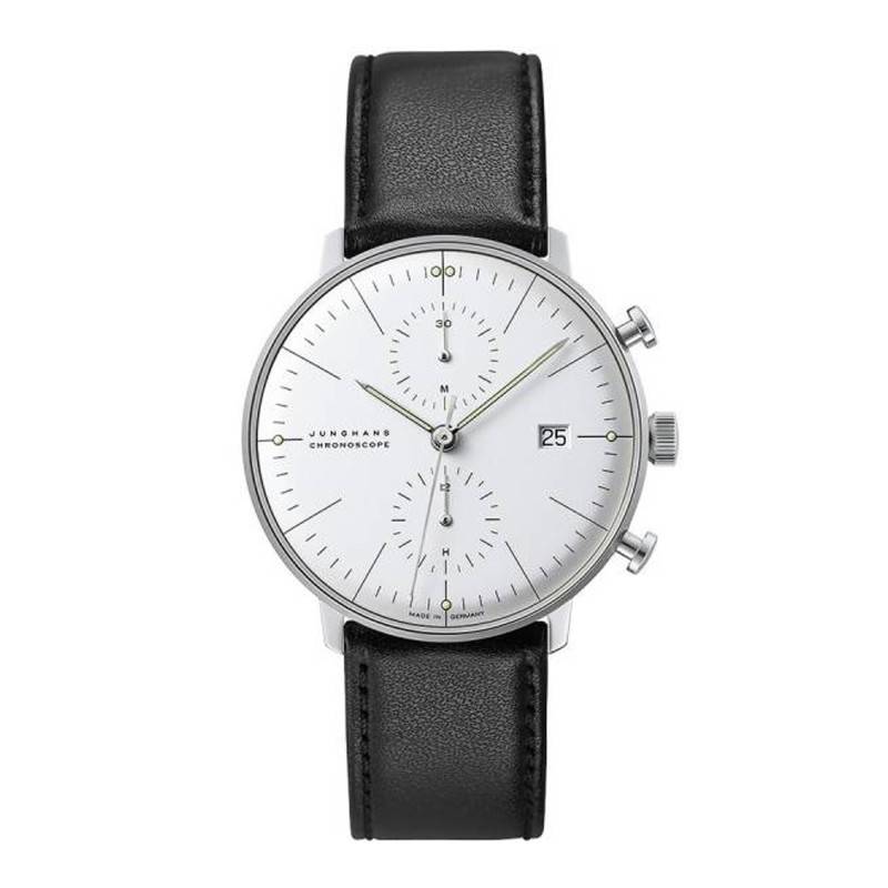 Max Bill Chronoscope Watch 27/4600.02 - Junghans