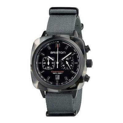 Clubmaster Sport Acetate Chronograph Alpine Hunter Watch - Briston