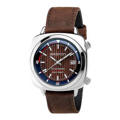 Montre Clubmaster Diver Acier Yachting Bleue - Briston