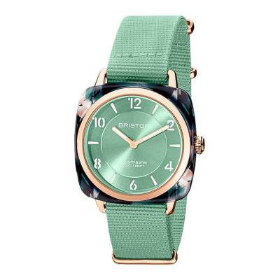 Montre Clubmaster Chic Acétate Vert d'Eau 21536.PRA.UGW.29.NGW - Briston