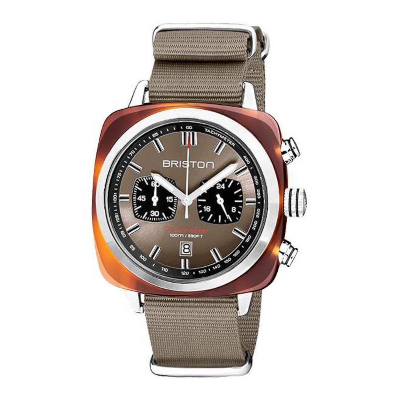 Clubmaster Sport Taupe Gray Watch 20142.SA.TS.30.NT - Briston