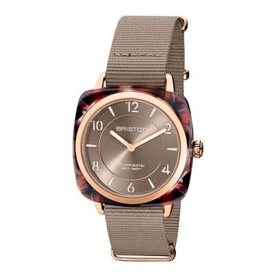 Taupe Acetate Clubmaster Chic Watch 21536.PRA.UBR.30.NT - Briston