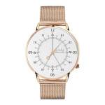 White and Rose Gold