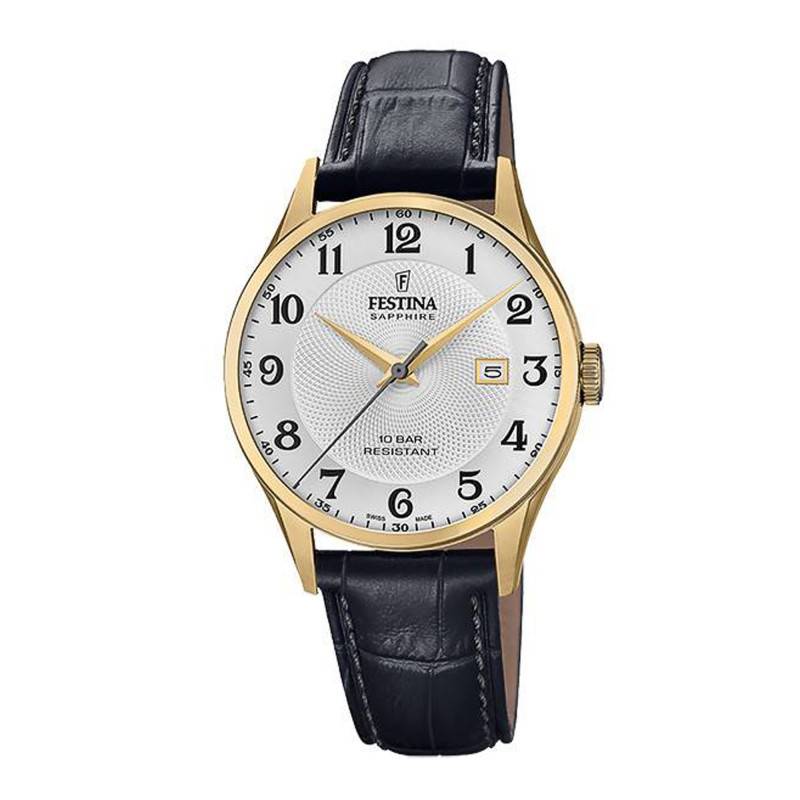 Festina Men's Swiss Made Collection Watch F20010/1 - Festina Swiss Made