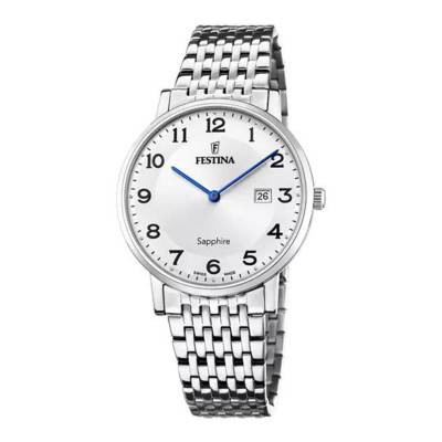 Men's Swiss Made F20018/4 wall clock - Festina Swiss Made