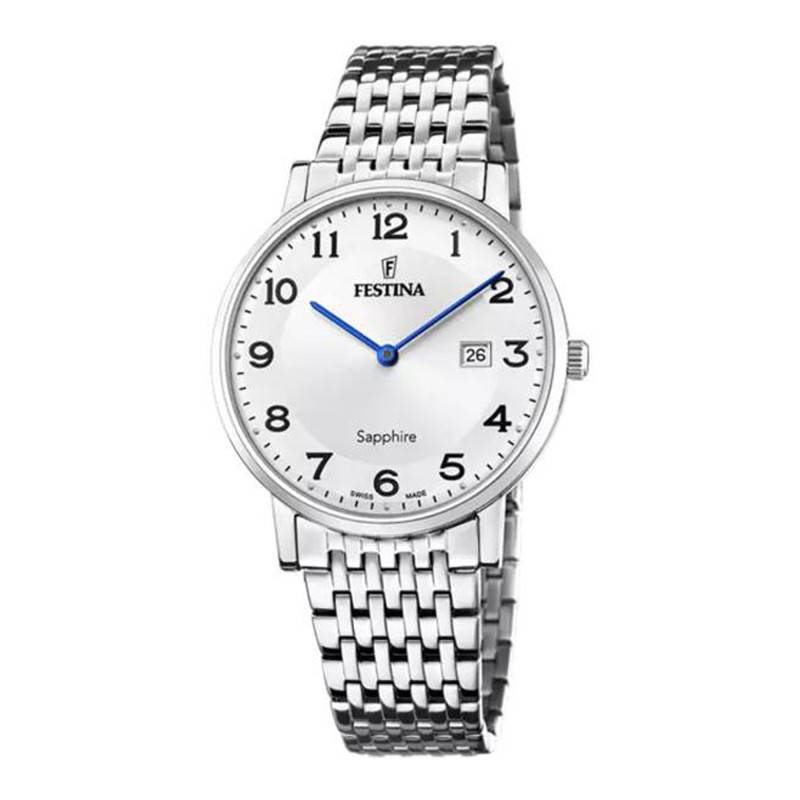 Men's Swiss Made F20018/4 wall clock - Festina Swiss Made