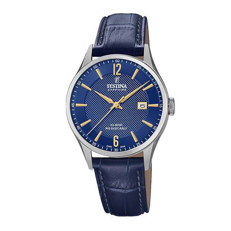 Men's Swiss Made Collection Watch F20007/3 - Festina Swiss Made