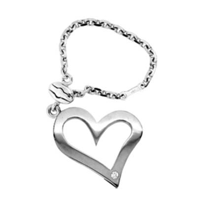 Open Heart Keychain - Artemis