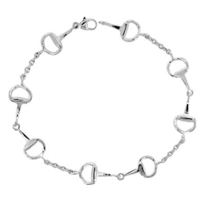 Bracelet en Argent Massif 3 Mors, Longueur 18 cm ou 20 cm - Artemis