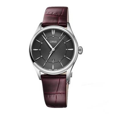 Artelier Date Diamonds Watch 01 561 7724 4053-07 5 17 63FC - Oris