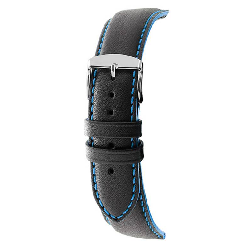 Neptune Black Blue Stitching 7230761 Watch Strap - Bracelet Rochet