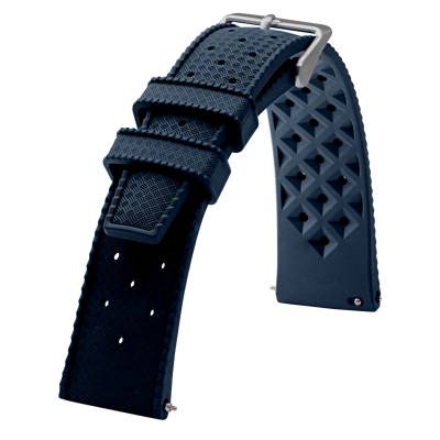 Bracelet de Montre Caoutchouc Tropic Marine en 18mm, 20mm ou 22mm - Bracelet Rochet