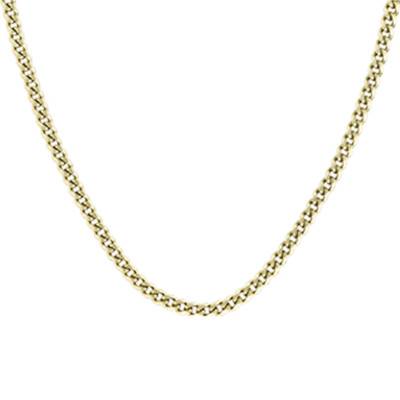 Collier Acier Couleur Or Jaune, Longueur 61 cm - Boss