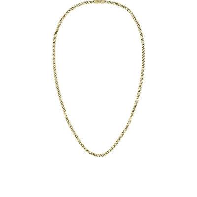 Collier Acier Couleur Or Jaune, Longueur 61 cm - Boss
