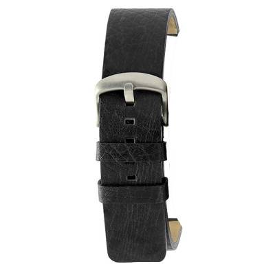 Utah Black Leather Watch Strap 3442001 - Bracelet Rochet