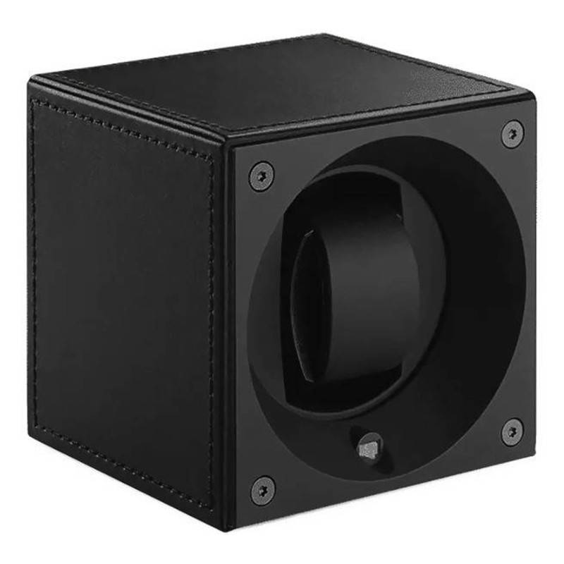 Masterbox Aluminum Black Watch Winder - SwissKubik