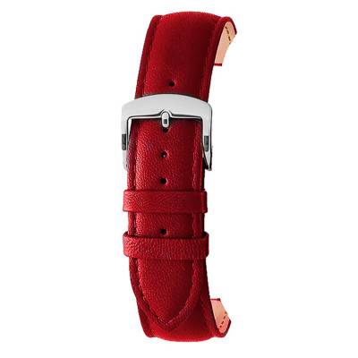 Bracelet de montre Screen Cuir d'Agneau Rouge 6330705 - Bracelet Rochet