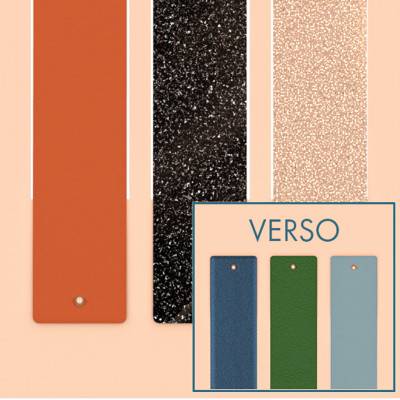 Cuirs Manchette Palette Flamboyante, 25 mm - Les Georgettes