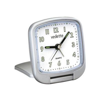 Quartz Travel Alarm Clock 204.1014.11 - Vedette