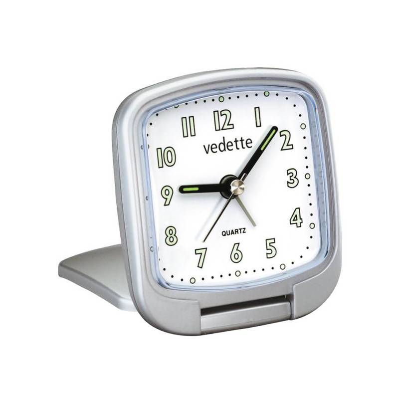 Quartz Travel Alarm Clock 204.1014.11 - Vedette