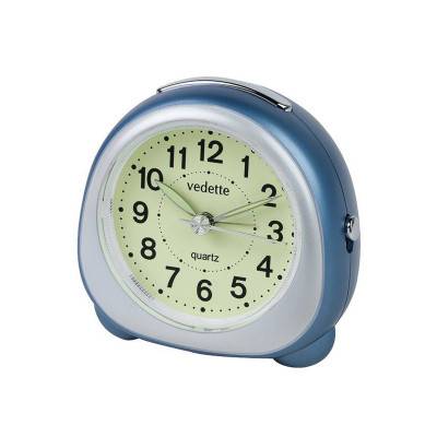 Vedette Luminous Silent Quartz Alarm Clock VR10056 - Vedette