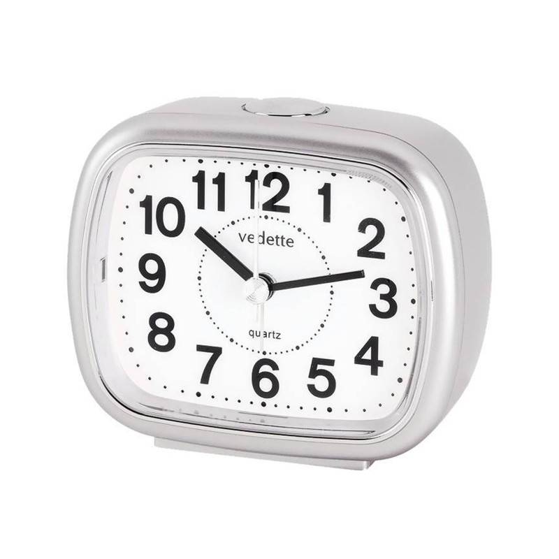 Vedette Luminous Silent Quartz Alarm Clock VR10099 - Vedette