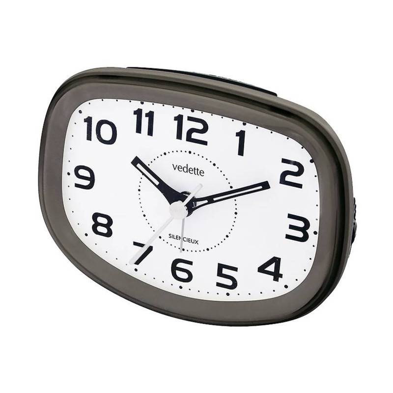 Silent Sweep Quartz Alarm Clock VR10094 - Vedette