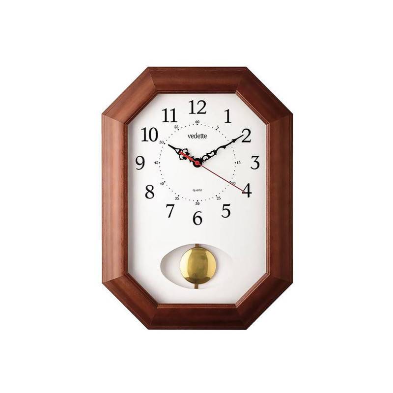 Wood Chiming Mantel Clock VP40080 - Vedette