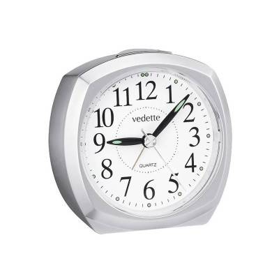 Réveil quartz à trotteuse silencieuse 204.1063.11 - Vedette