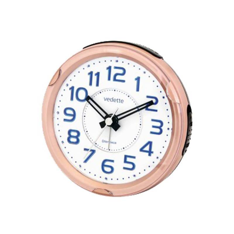 Luminous Silent Quartz Alarm Clock VR10101 - Vedette
