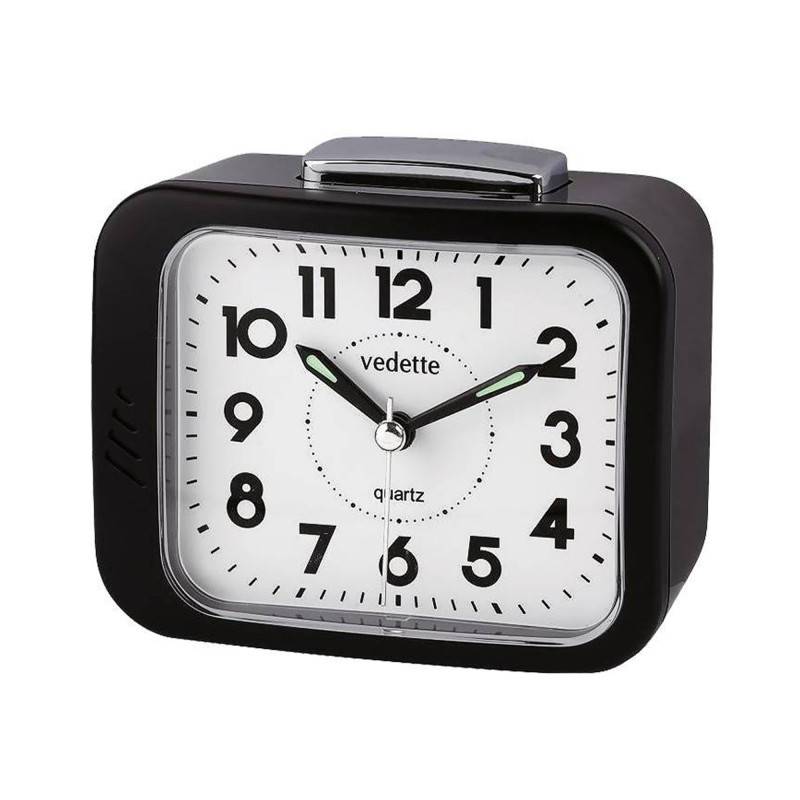 Quartz Alarm Clock with Bell Chime VR10054 - Vedette