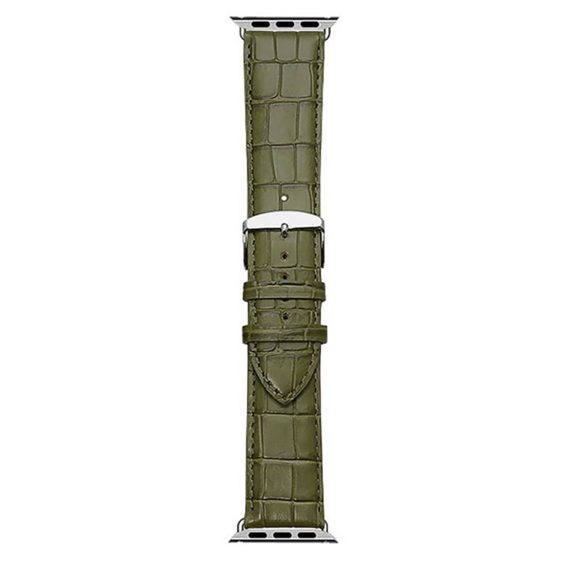 Charleston Khaki Apple Watch Watch Strap 5494245 - Bracelet Rochet